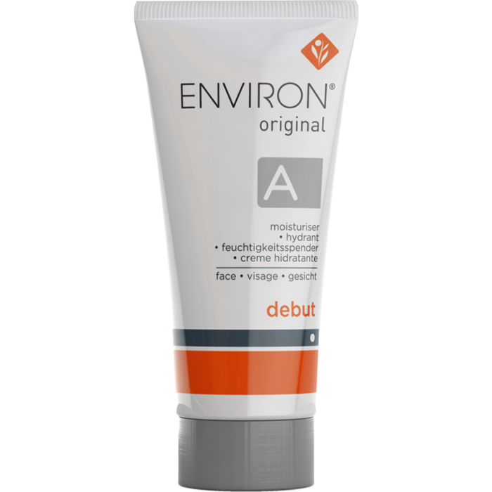 Environ Original Debut Moisturiser in its white and orange tube