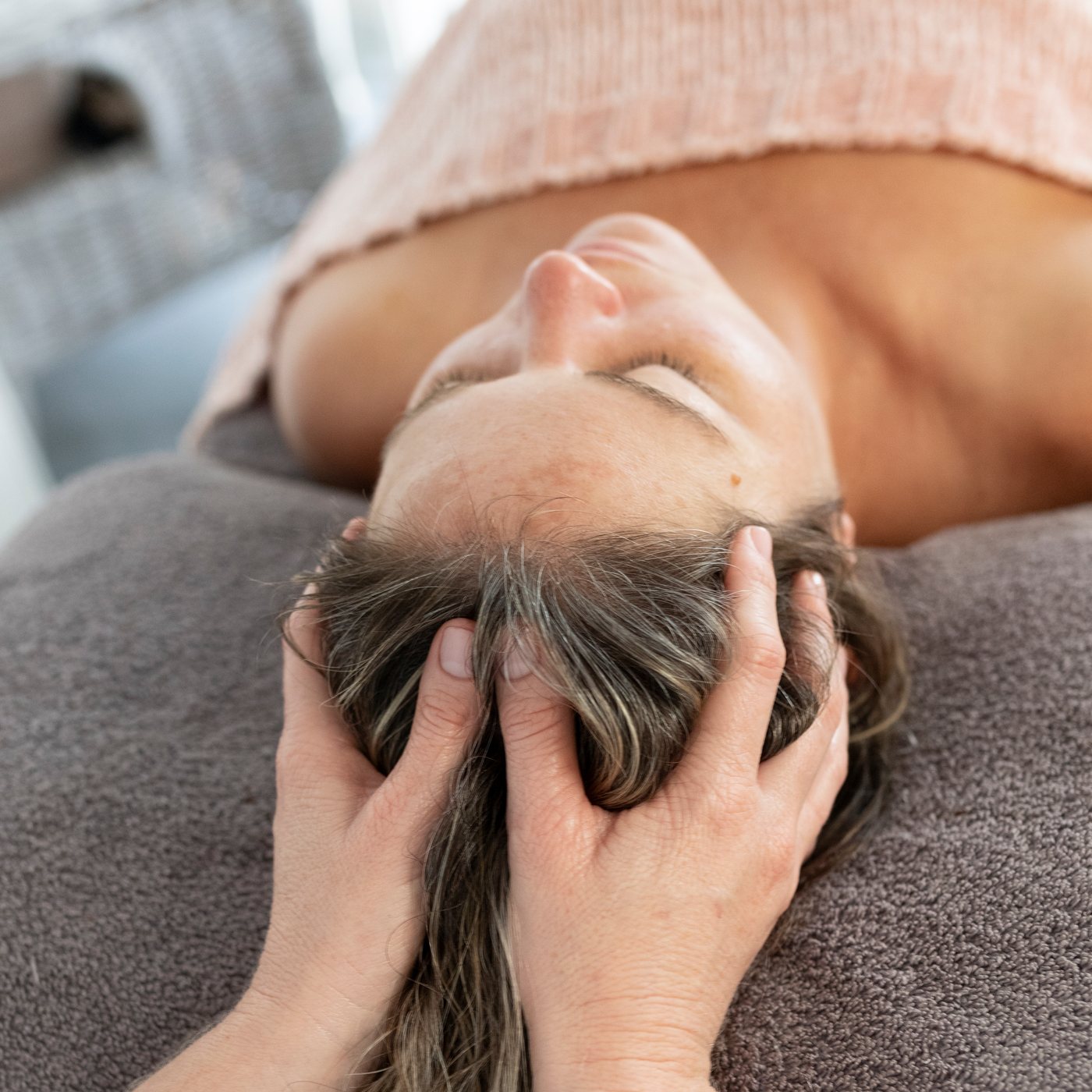 A relaxing scalp massage at Beauty by Jomi